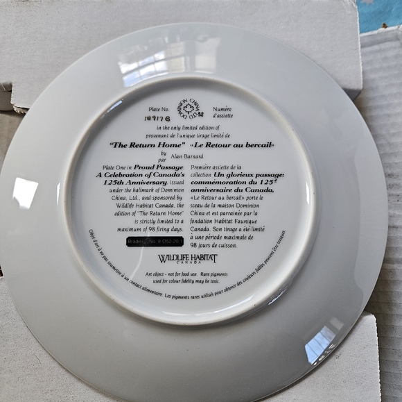 Bradford Exchange Plate "The Return Home" - Picture 2 of 8